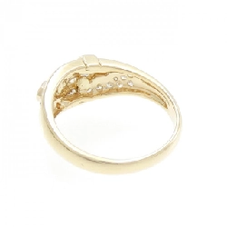 Nhẫn kim cương K18YG 0.37CT 672850