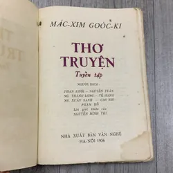 Macxim goocki thơ truyện tuyển gập. Xb1956. 6a2 718602