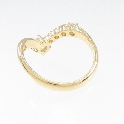 Nhẫn kim cương K18YG 0.5CT 671020