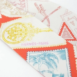 【Sản phẩm chưa sử dụng】Hermès LA PHILATELISTE DU FAUBOURG Twilly 064205S khăn quàng 624234