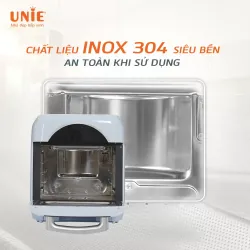 🍗 UNIE STEAM COLOR – Nồi chiên hơi nước 15L, chiên giòn không khô! 733674