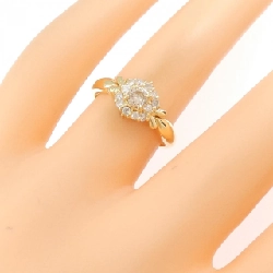 Nhẫn kim cương K18YG 0.20CT 668009