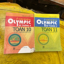 COMBO TUYỂN TẬP ĐỀ THI OLYMPIC 30 tháng 4 TOÁN 10, 11 TỪ NĂM 2000 ĐẾN NĂM 2012- 