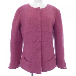 【Mã giảm giá】【Cổ điển】Áo khoác không cổ CHANEL