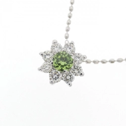 K18WG Đá Garnet Demantoid - Hàng hiệu Chính hãng 858613