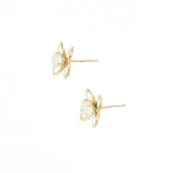 K18YG Bông tai Đá mặt trăng - Hàng hiệu Chính hãng 871929