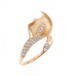 Nhẫn kim cương 750PG 0.44CT - Hàng hiệu Authentic