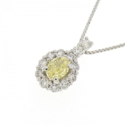 Dây chuyền kim cương PT950/PT850 0.200CT FIY VS2 cắt hình đặc biệt - Hàng hiệu Chính hãng 874435