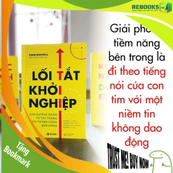 (TẶNG BOOKMARK) Lối Tắt Khởi Nghiệp - TRẦN THANH PHONG - MARKETING KINH DOANH
