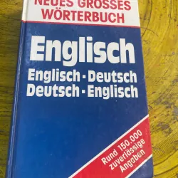 TỪ ĐIỂN ANH - ĐỨC- ĐỨC - ANH BÌA CỨNG MÀU XANH