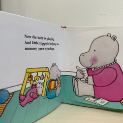 📘Little  Hippo's New baby (a lift-the-flap story) 🦛 527358