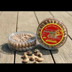 Hạt Điều rang muối Bình phước Loại 1- hộp điều xếp hoa 500gr điều việt ngậy béo thơm  758904