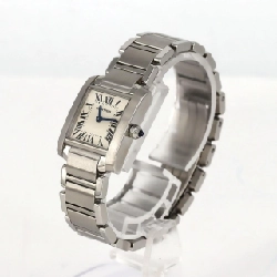 Cartier Tank Française SM W51008Q3 SS Quartz - Hàng hiệu Chính hãng 876384
