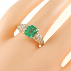 Nhẫn Emerald K18YG 1.36CT 666836