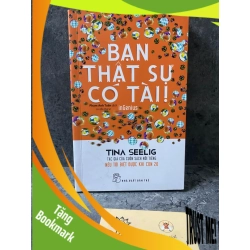(TẶNG BOOKMARK) Bạn thật sự có tài- Tina Seelig ( sách mới có vết loang ở bìa không ảnh hưởng giấy bên trong) Sách kỹ năng RBK0302