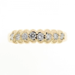 Nhẫn kim cương K18YG 0.16CT 666108