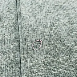 Nhẫn bac đính đá Saphire xanh hero 976626