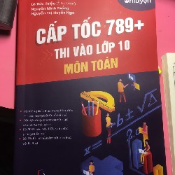 Sách cấp tốc 789+ môn Toán