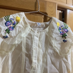 Áo sơmi cổ thêu QC 459761