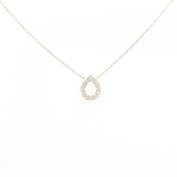 Dây chuyền kim cương K18YG 0.10CT - Hàng hiệu Chính hãng