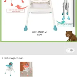 Thanh lý ghế ăn dặm. 681910