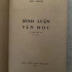 Bnb luận Văn học - Như Phong 1003879