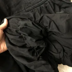 Đầm yếm 2 dây dáng bí phồng 731297