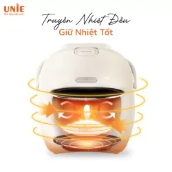 UNIE URC812 – Nồi cơm lòng gốm ceramic an toàn cho sức khỏe 784586
