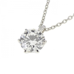 Dây chuyền kim cương Solitaire PT900/PT850 0.617CT G SI1 EXT - Hàng hiệu Chính hãng 873107