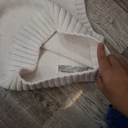 Áo len nữ Zara trắng size S 599932