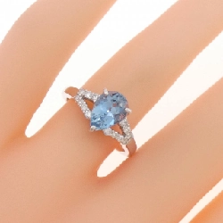 Nhẫn Aquamarine K18WG 1.12CT 665477
