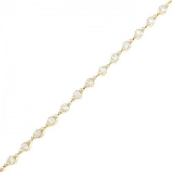 K18YG Vòng tay kim cương 1.00CT - Hàng hiệu Chính hãng