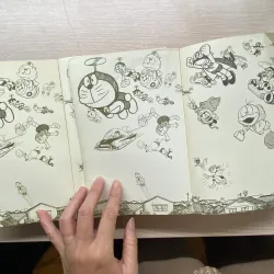 Truyện tranh Doraemon 13 và 17 quyển dày 200 trang - Fujiko F Fujio bộ truyện ngắn 787885