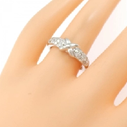 Nhẫn kim cương K18WG 0.31CT 669313