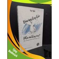 (TẶNG BOOKMARK) Đàn ông hay hứa, phụ nữ hay tin? mới 70% ố vàng 2017 RBK1008 Tuệ Nghi VĂN HỌC