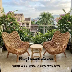 Ghế thư giãn đọc sách mây tự nhiên 1017856