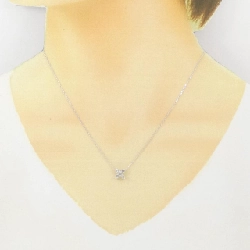 K18WG Dây chuyền kim cương 0.40CT - Hàng hiệu Chính hãng 858875