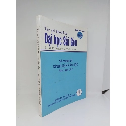 Tạp chí Khoa Học Đại học Sài Gòn số 34 tháng 12 năm 2017 mới 90% HCM.ANTQ1409