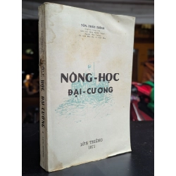 Nông học đại cương - Tôn Thất Trình