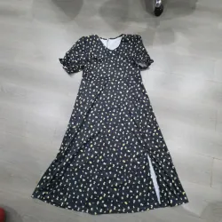 Đầm xẻ tà bông hoa nhỏ  971881