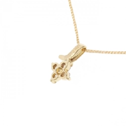 K18YG Hoa Nhẫn Kim Cương Dây Chuyền 0.11CT - Hàng hiệu Chính hãng 863510