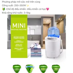 Máy giặt mini bán tự động 674300