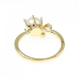 Nhẫn ngọc trai Akoya K18YG 7mm - Hàng hiệu Authentic 852452