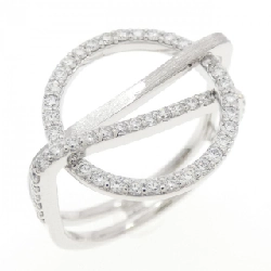 Nhẫn kim cương K18WG 0.44CT - Hàng hiệu Chính hãng