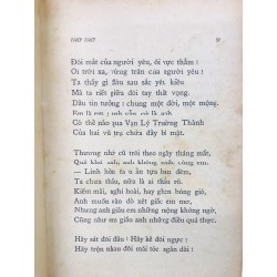 Thơ thơ - Xuân Diệu 51018