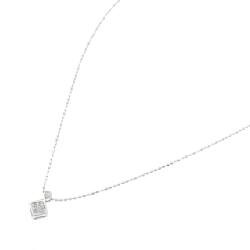 K18WG Dây chuyền kim cương 0.10CT - Hàng hiệu Chính hãng 856240