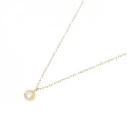 K18YG Dây chuyền kim cương 0.411CT - Hàng hiệu Authentic 847603