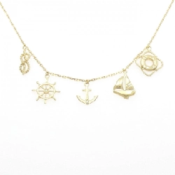 K18YG Dây chuyền kim cương - Hàng hiệu Authentic