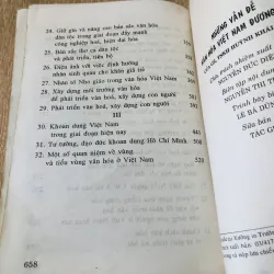 NHỮNG VẤN ĐỀ VĂN HÓA VIỆT NAM ĐƯƠNG ĐẠI  1007296