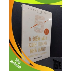 (TẶNG BOOKMARK) 5 Điểm mù trong kinh doanh nhà hàng mới 100% RBK1008 Tilman Fertitta MARKETING KINH DOANH